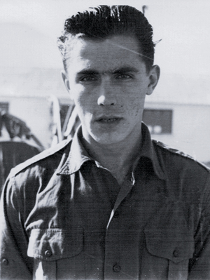 Serge Têtu, sergent-chef au 1er Tabor en 1950